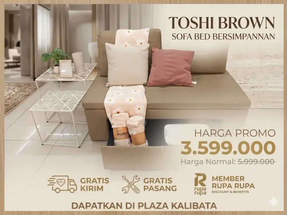 Sofa tamu Toshi