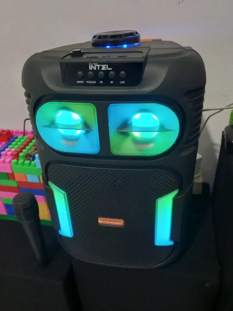 Speaker bluetooth karaoke 8 in wireless