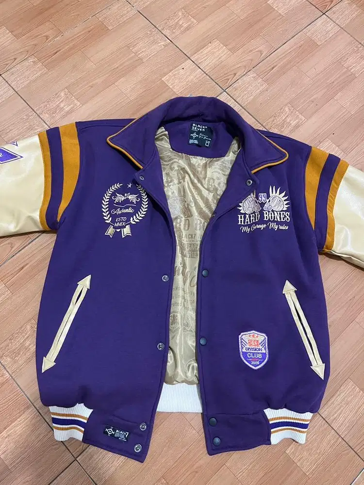 Varsity Jacket | Hard Bones Full Bordir - Limited Edition 2024