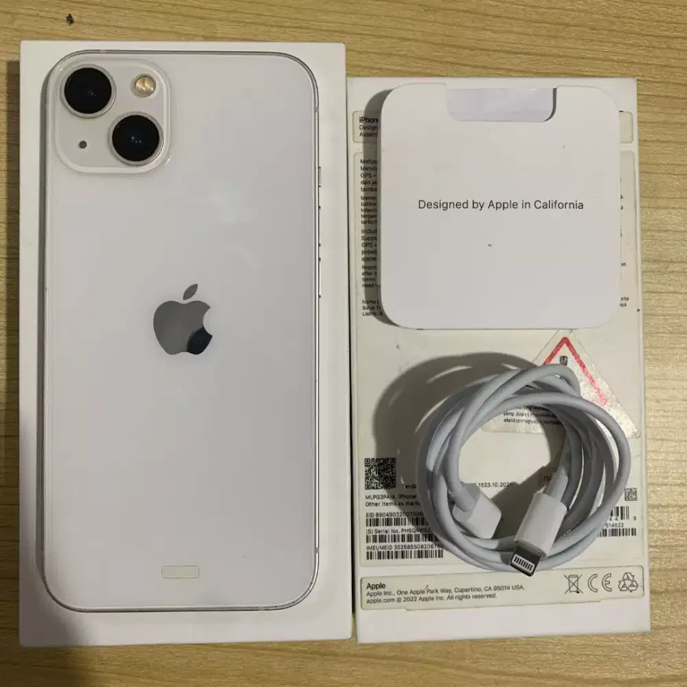 Iphone 13 128Gb resmi ibox Bh84