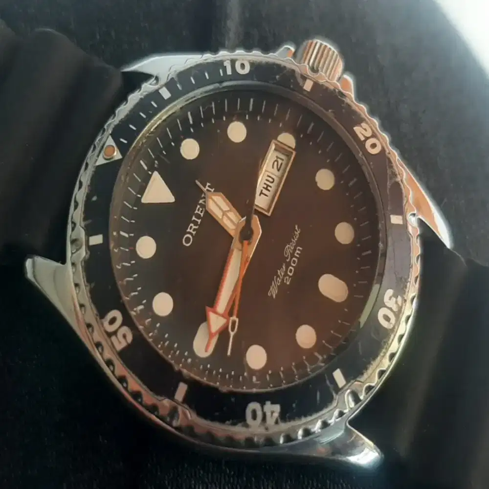 Jam orient diver 200m Lug15001b double dolphine