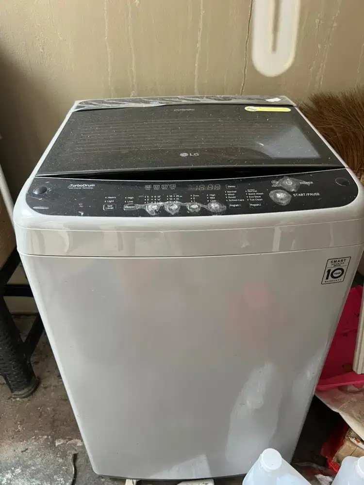 Mesin Cuci LG Smart Inverter - Top Loading 8.5KG