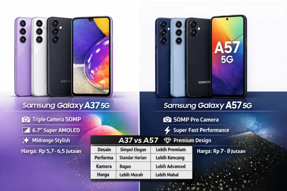 SAMSUNG GALAXY A37 SAMSUNG GALAXY A57