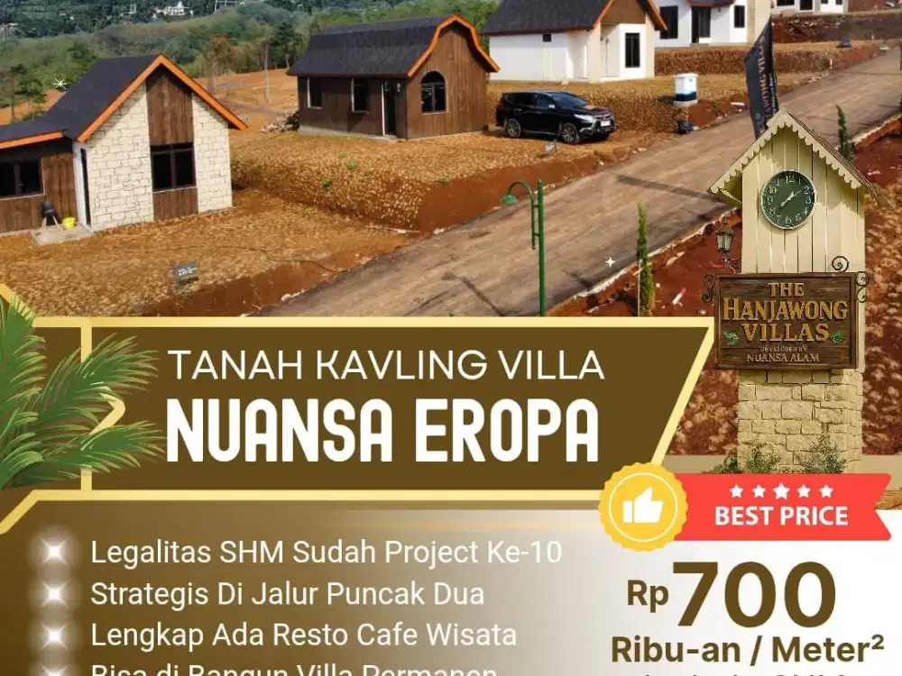 Tanah Murah The Hanjawong Villas, view pemandangan
