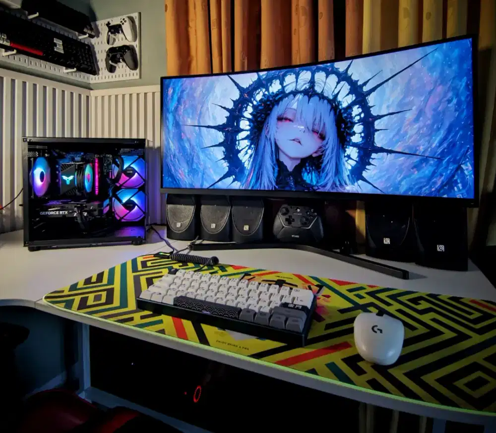 termurah pc gaming intel i5 gen 12 / rtx 5060 / nvme 1 tb