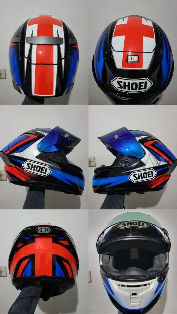 SHOEI X14 ORI XL, HELM KYT ARAI TSR NOLAN HJC ALPINESTAR MT