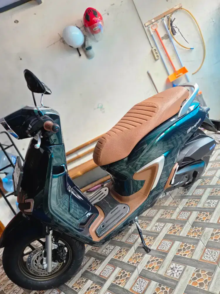 Stylo160 ABS hijau coklat