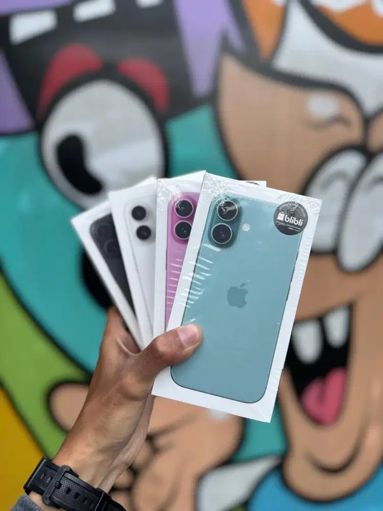 16 128GB, NEW BNIB (GARANSI IBOX)