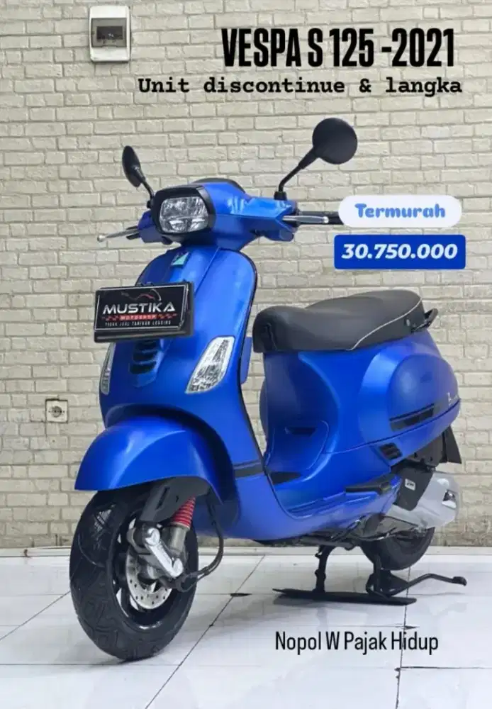 Vespa S125 tahun 2021