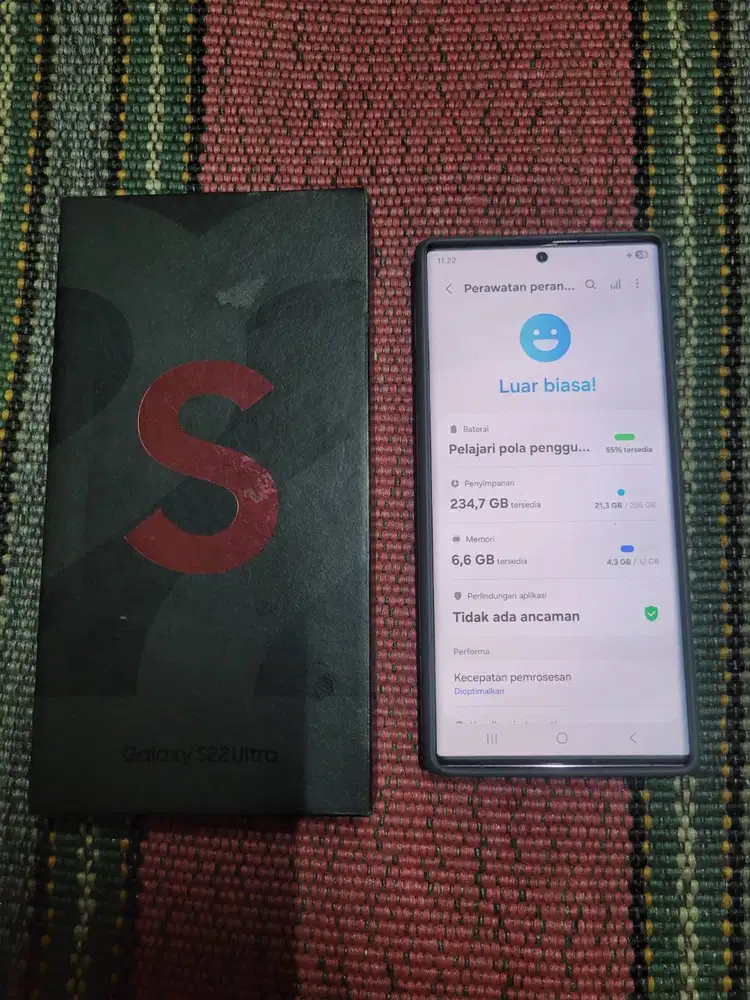 Samsung S22 Ultra 12/256