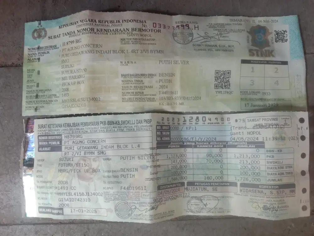 Suzuki Futura 2008 Bensin