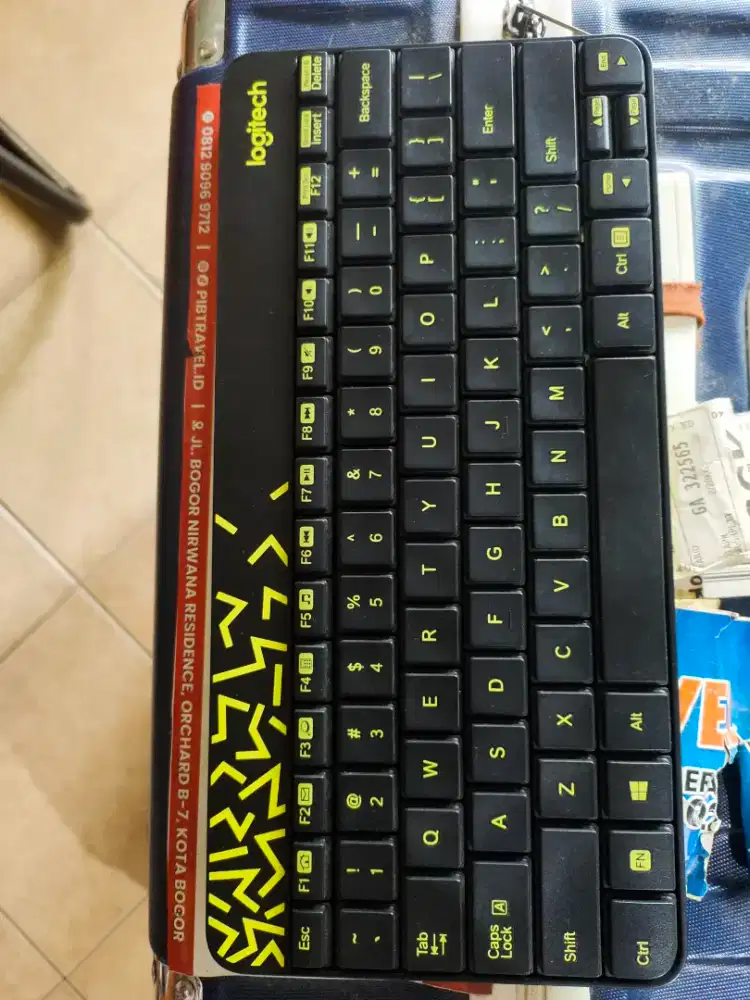 Keyboard Logitech M212 untuk Laptop dan mouse Logitech