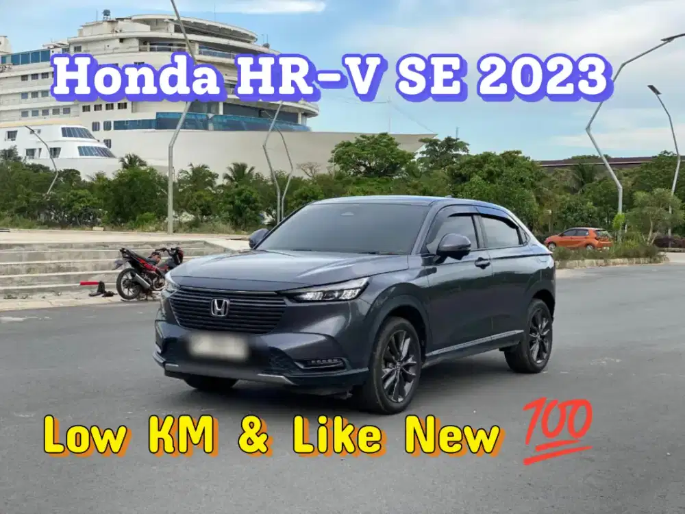 SALE Honda HR-V SE 2023 Matic Grey Kondisi Super Mulus Istimewa