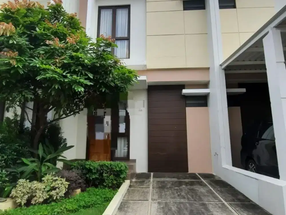 Dijual Cepat Rumah Cantik Minimalis 2 Lantai Dalam Cluster Summarecon Bekasi
