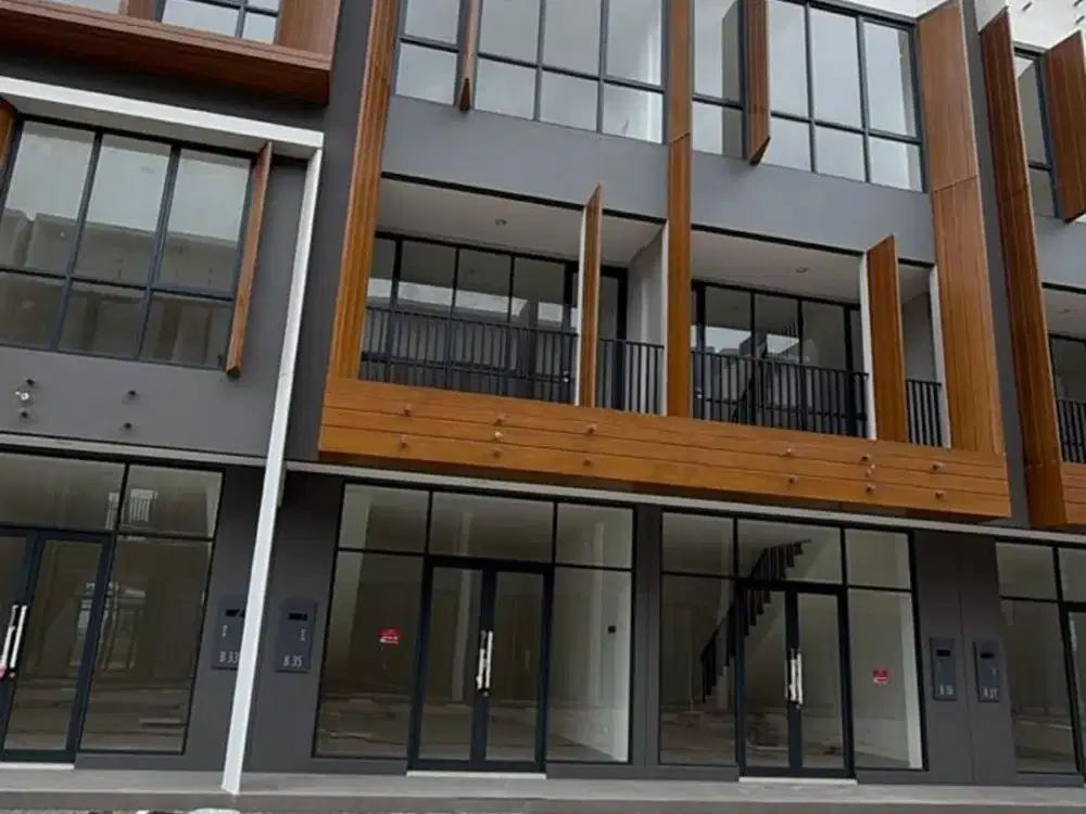 Disewakan Ruko West Village 3 Lantai di BSD Boleh Gandeng