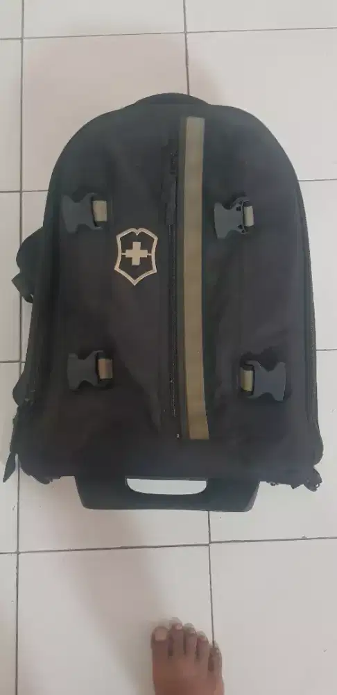 JUAL KOPER RANSEL VICTORINOX SECOND ORIGINAL LIKE NEW