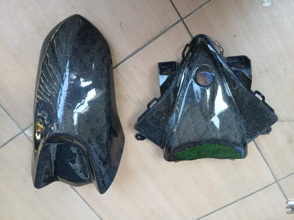 Spakbor depan+ dasi karbon kevlar