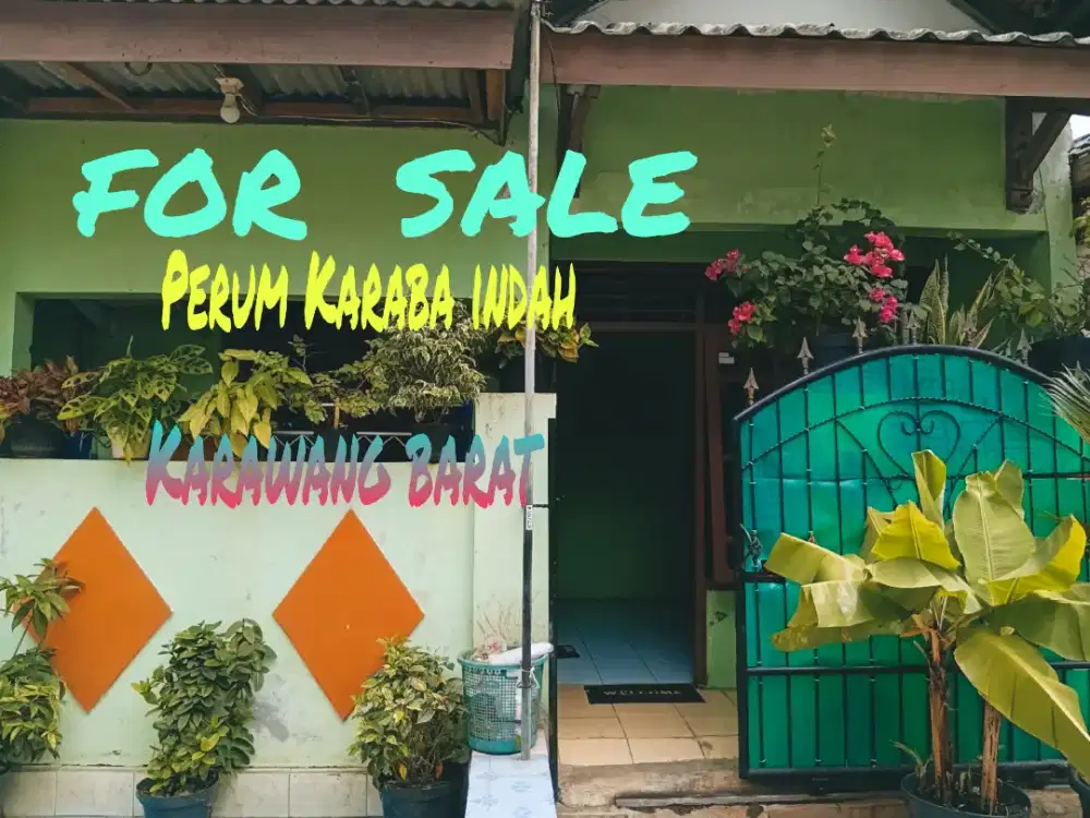 DIJUAL 1 UNIT RUMAH TINGGAL