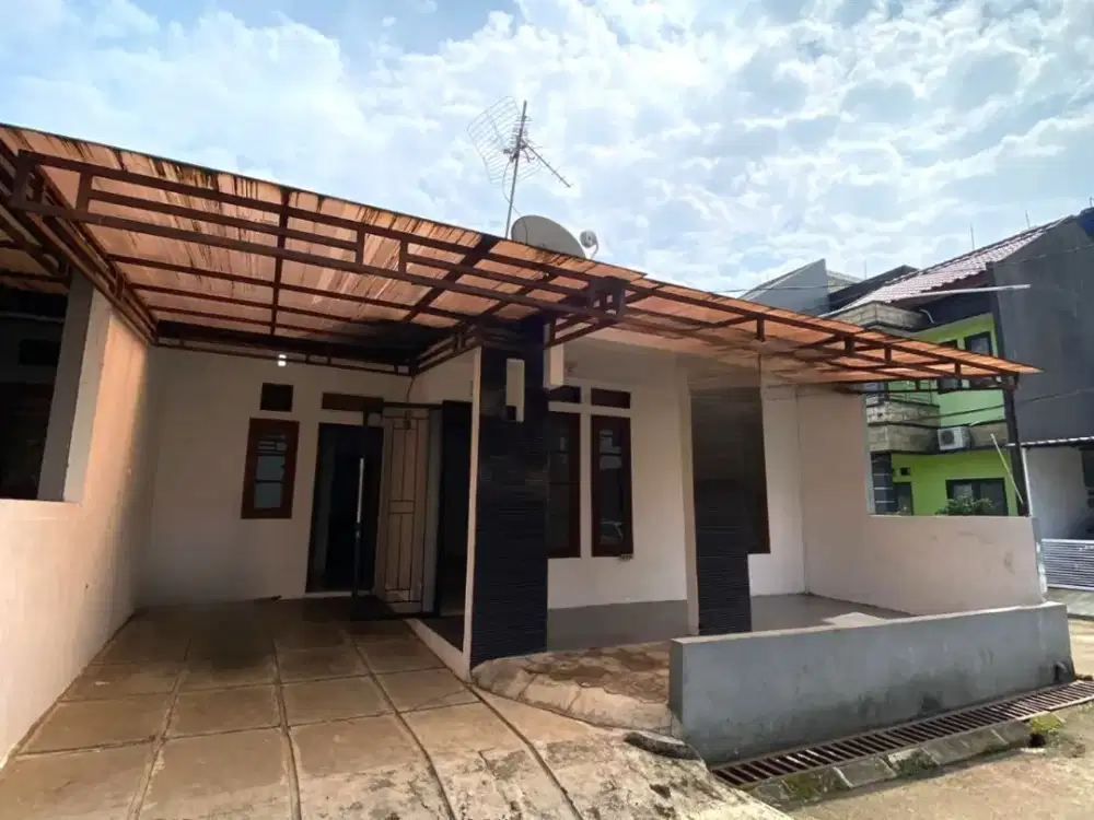 Cinere dekat jalan bandung rumah cluster 1 lantai harga miring