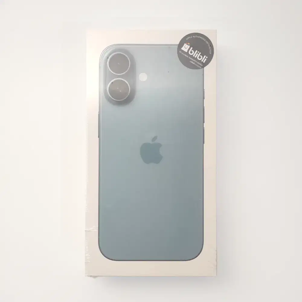 iPhone 16 Teal iBox Blibli New Segel