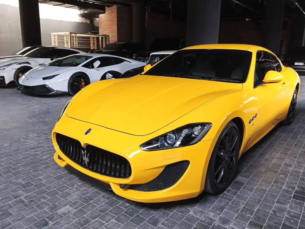 Maserati GranTurismo 2014 Kuning Yellow 2013 2015 GRANTURISMO