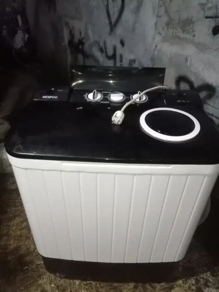 Jual mesin cuci 2 tabung normal semua