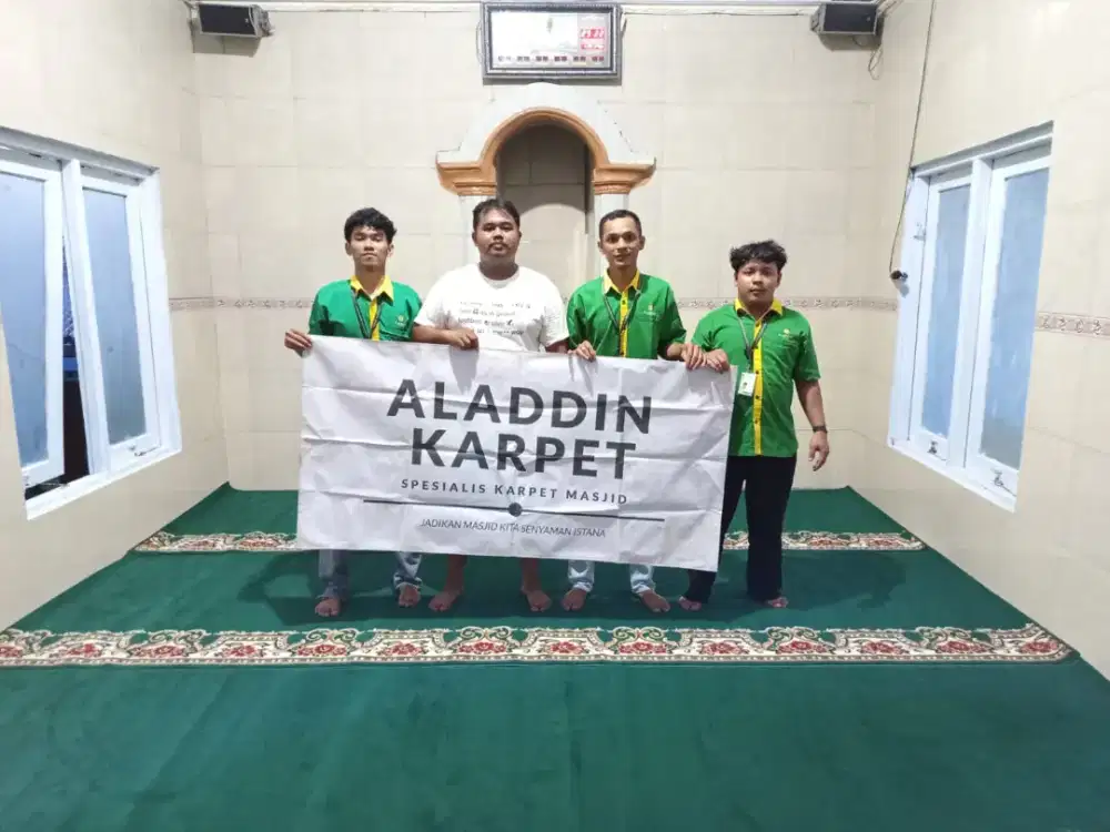 Jual Karpet Masjid Tipe Majesty (10 mm) | Gratis Pasang & Kirim