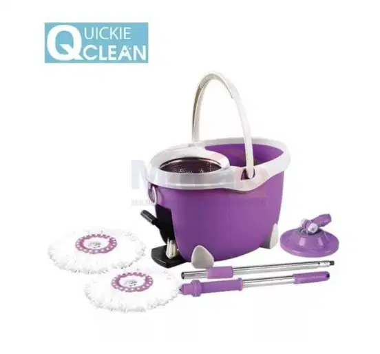 Quickie Clean Mop Dd-(05-2)-V3 3In1 Wash&Dry New