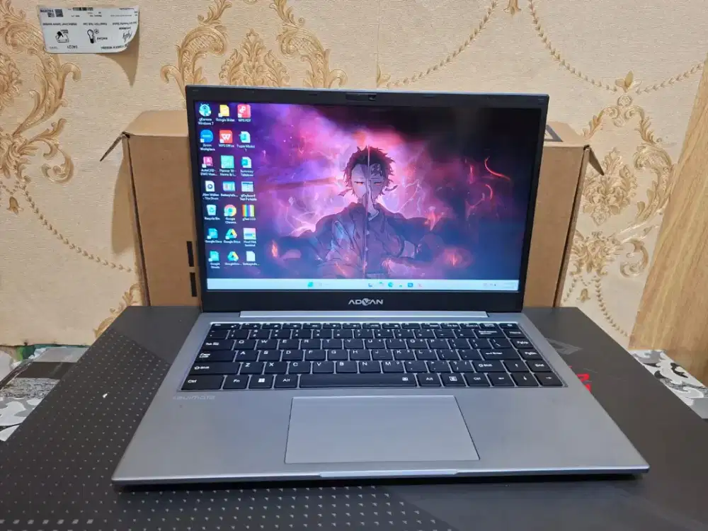 Laptop Advan Soulmate 1405 - Celeron N4020 - SSD 128GB -4GB -;Editing