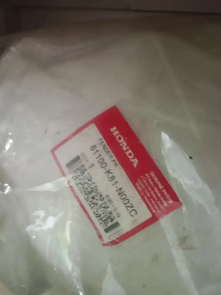 Jual sparepart honda original AHM