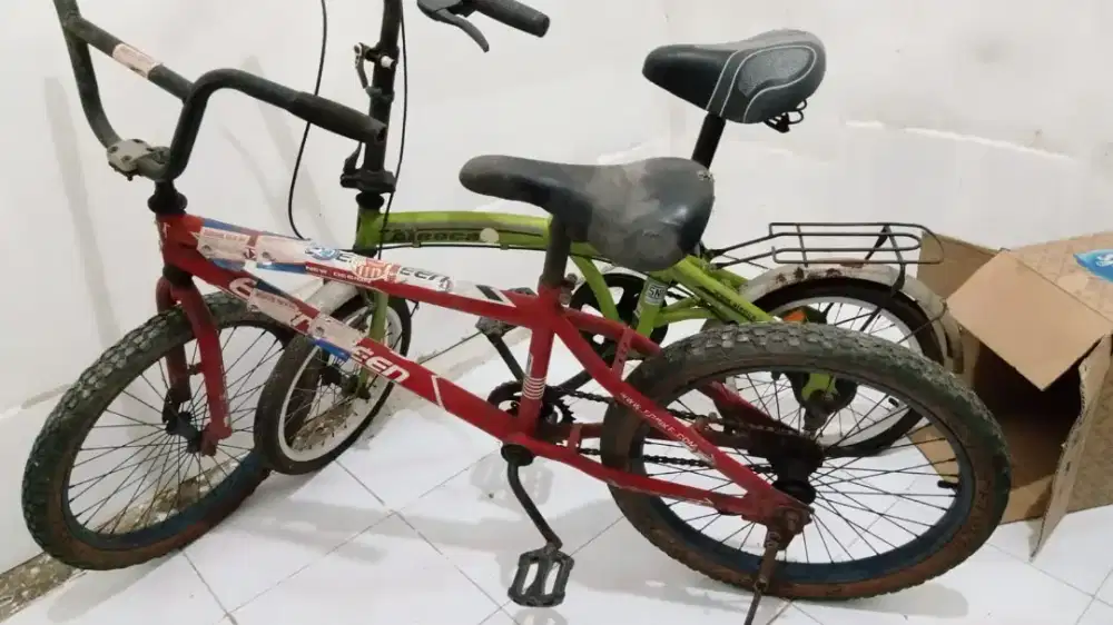 Sepeda bekas satuan dan juga borongan