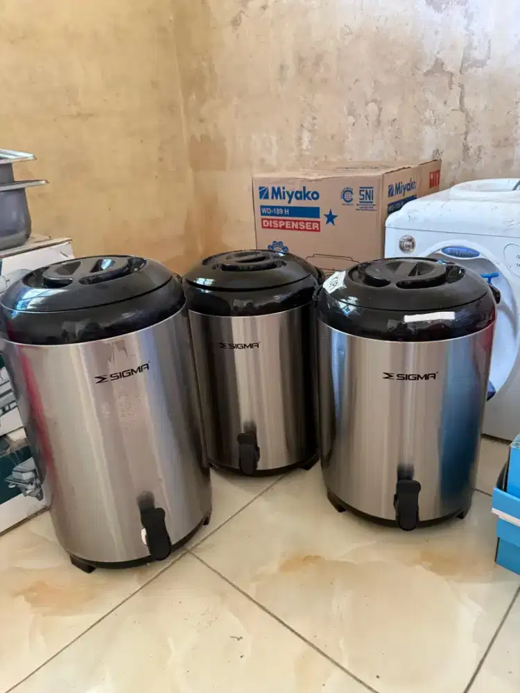 Water jug dispenser termos