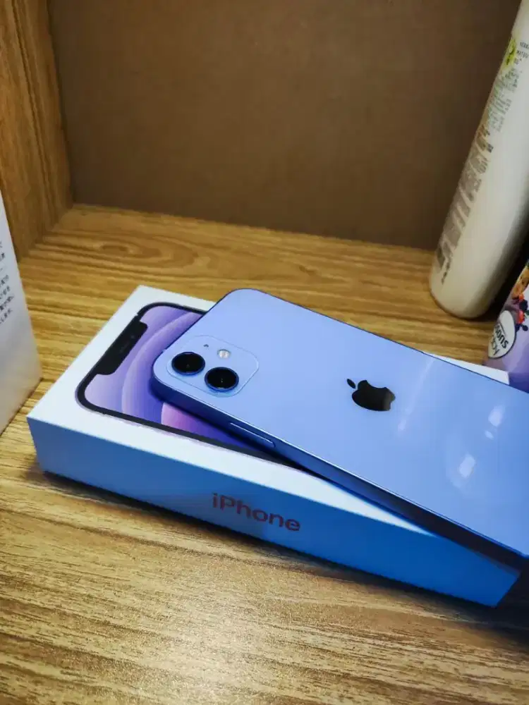 Iphone 12 Purple series 256gb mulus terawat