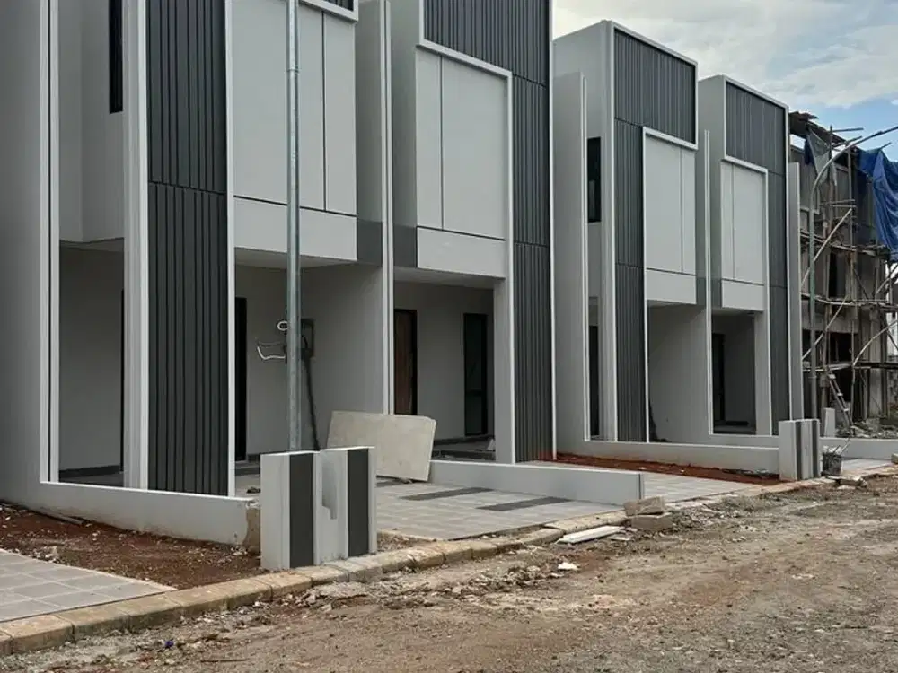 Rumah tanpa DP listrik underground di sawangan Depok