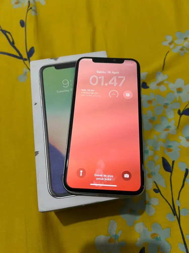 Iphone X penyimpanan 256 Jaringan permanen