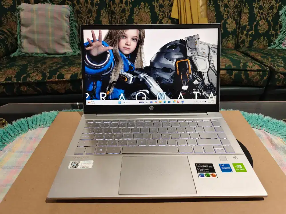 laptop hp pavilion 14 dv2002tx core i5 1235u 16/512 nvidia mx550 ips