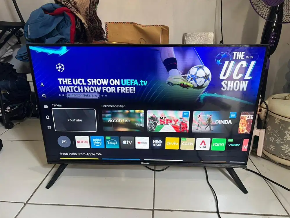 tv led android hisense 32inc smart digital