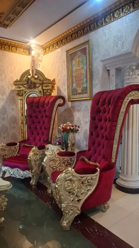 Sofa Princes 2 pc & Meja