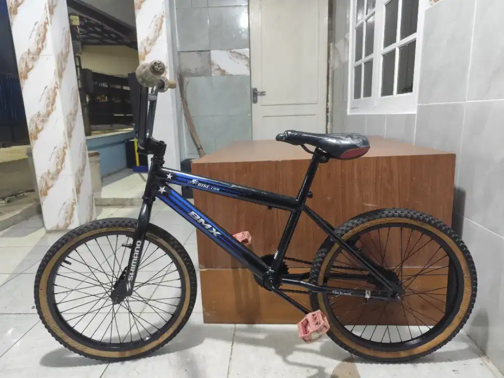 Sepeda BMX ukuran 20 rem udh terpedo siap pakai