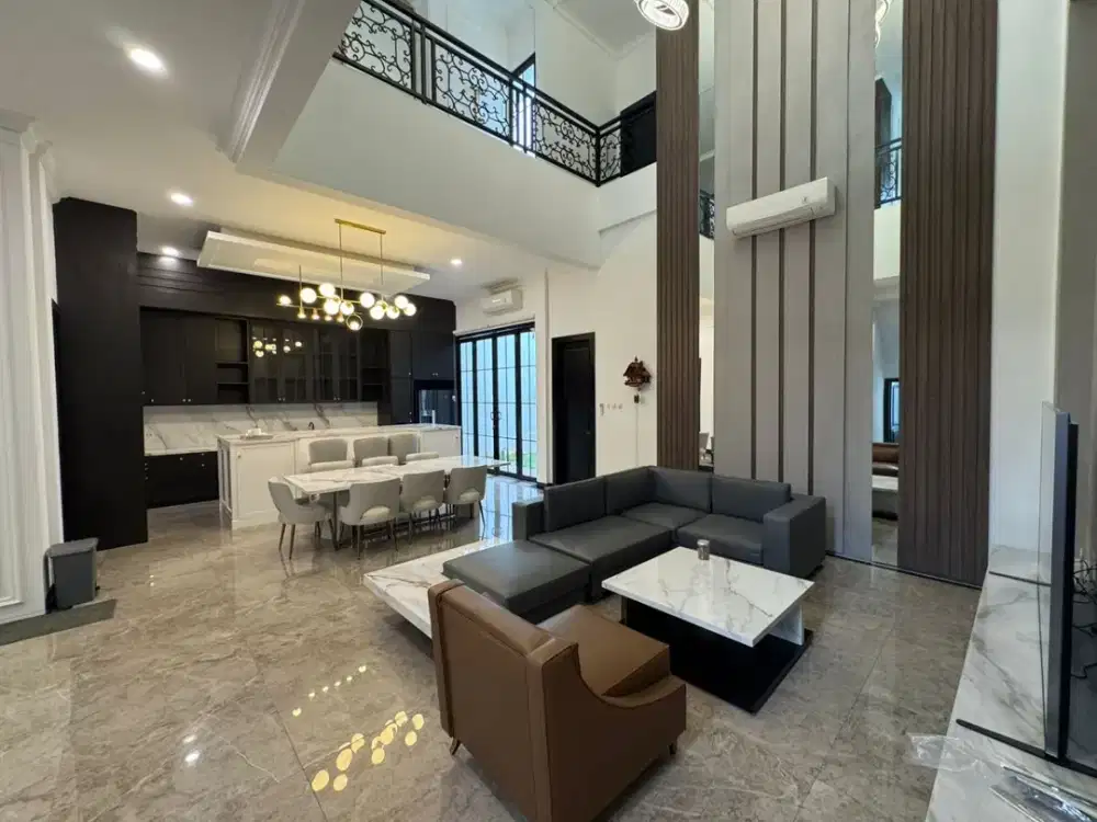 Rumah Mewah 2 Lantai Full Furnished SHM Siap Huni di Gading Serpong