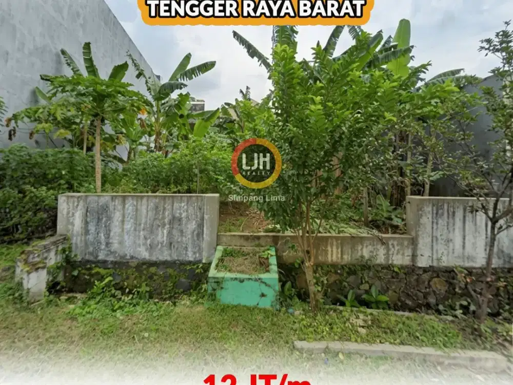 Tanah Siap Bangun Area Gajah Mungkur Lokasi Tenang