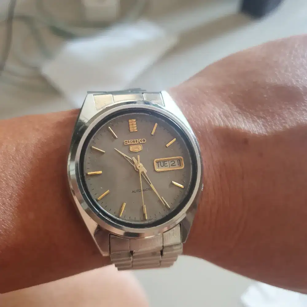 Jam seiko 5 automatic