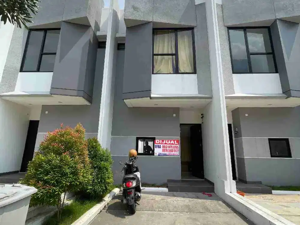 rumah modern cimanggis golf estate selangkah ke tol