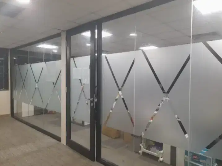 Sandblas sticker kaca film buram kaca film jendela kaca film rumah