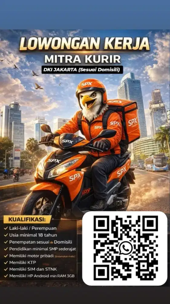 RIDER KURIR DELIVERY SPX