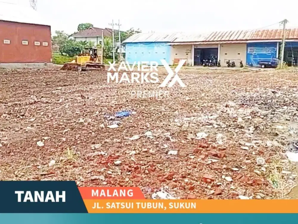 Disewakan Tanah Super Luas untuk Gudang di Satsui Tubun , Sukun Malang