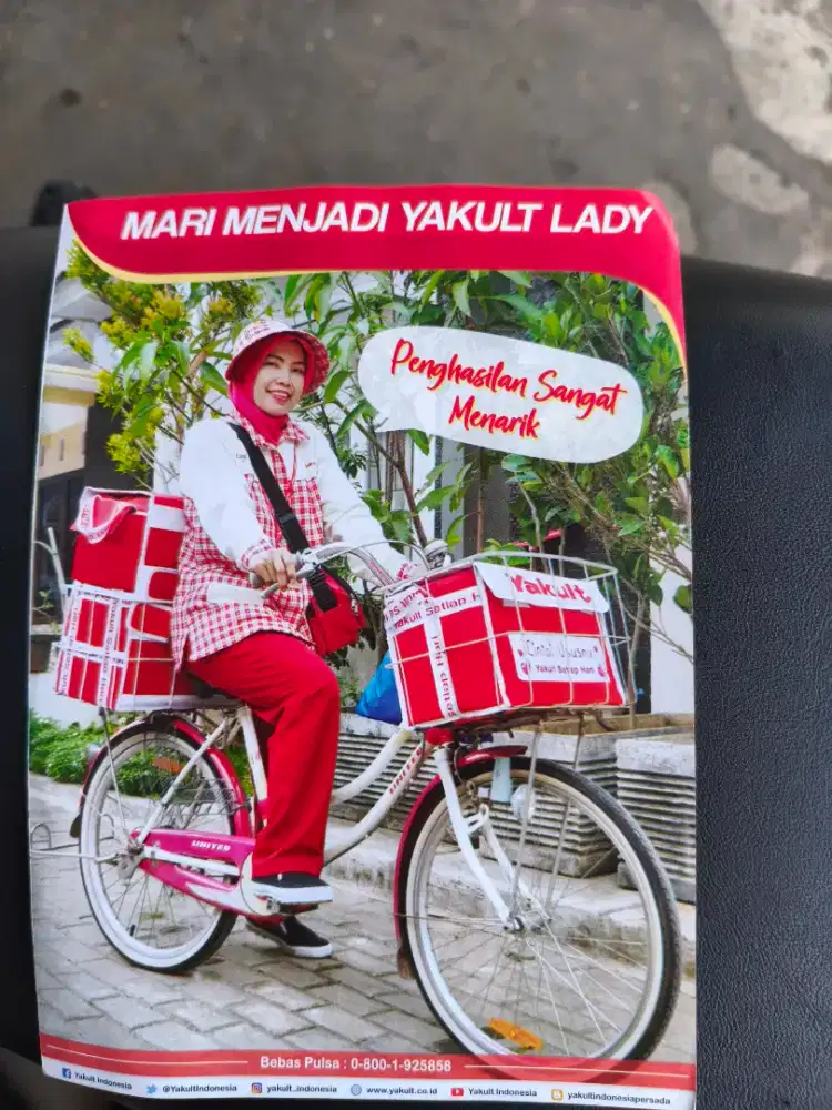 Lowongan kerja menjadi Yakult lady