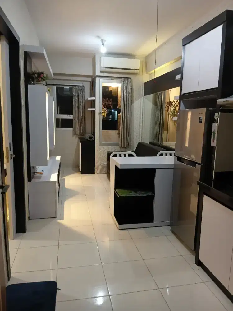 Disewakan apartemen puncak kertajaya dua kamar full furnis