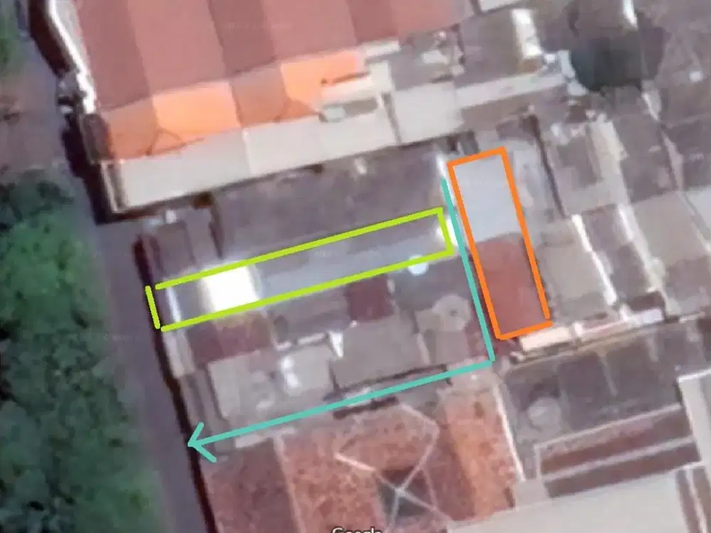 Ruko gandeng 2.5 lt JUAL MURAH mepet NJOP di Tiang Bendera, Tambora