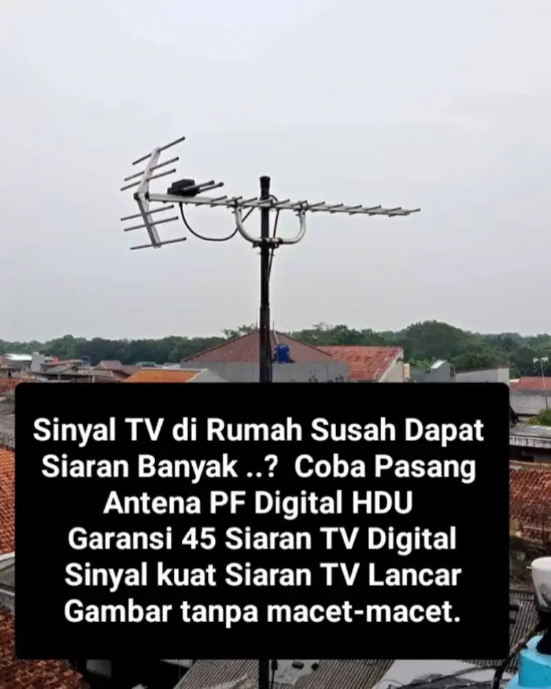 Jasa Pasang Antena Digital+Seting Sinyal